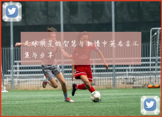 足球明星的智慧与激情中英名言汇集与分享